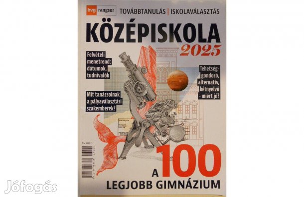 HVG Rangsor - Középiskola 2025