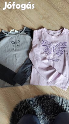 H&M 2db póló csomag 8-10 év