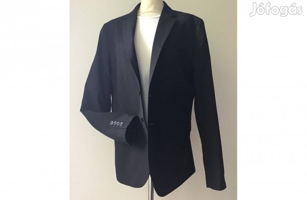H&M Fekete, szép férfi zakó. Méret: 50. Regular Fit. Hibátlan