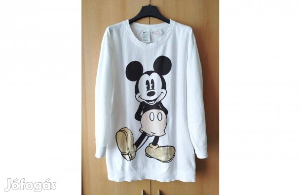 H&M Mickey hosszított női pulóver M-es