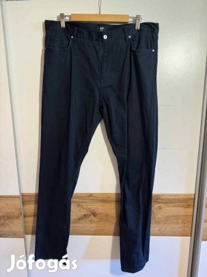 H&M Slim 34-es , karcsúsitott , sötétkék , férfi hosszúnadrág eladó