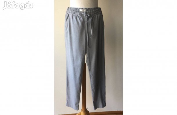 H&M. szürke, megkötős-gumis derekú, női nadrág. 38-as