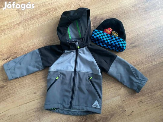H&M átmeneti gyermek kabát ajándék Verdák sapkával 2-3 évesre