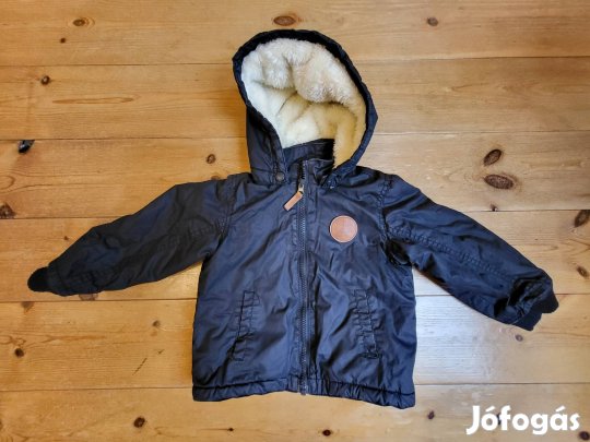 H&M bélelt kisfiú tavaszi/őszi átmeneti kabát 92-es