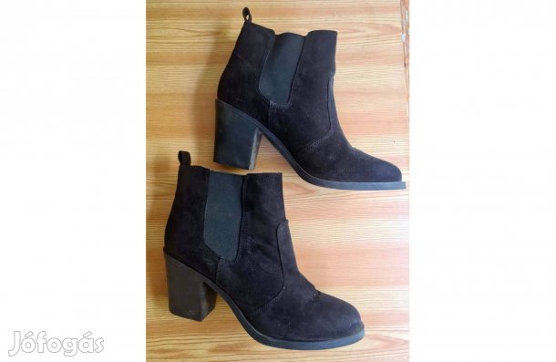 H&M bokacsizma fekete színben 39-es