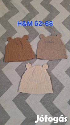 H&M bordás sapkák 62-68