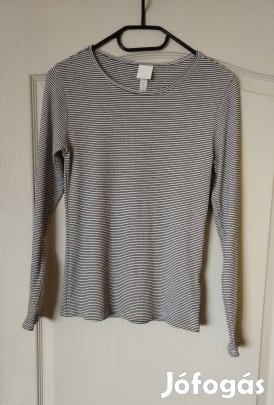 H&M csíkos női felső S