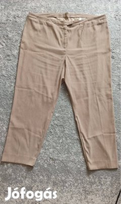 H&M drapp nagy méretű nadrág 54-es