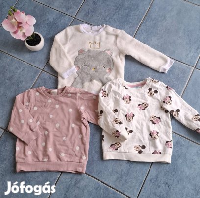 H&M és Disney pulóver csomag 86 cm