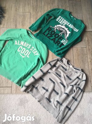 H&M fiú pulcsi csomag 8-10 évesre