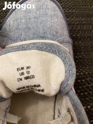 H&M fiú világoskék tornacipő, sportcipő 30-as!