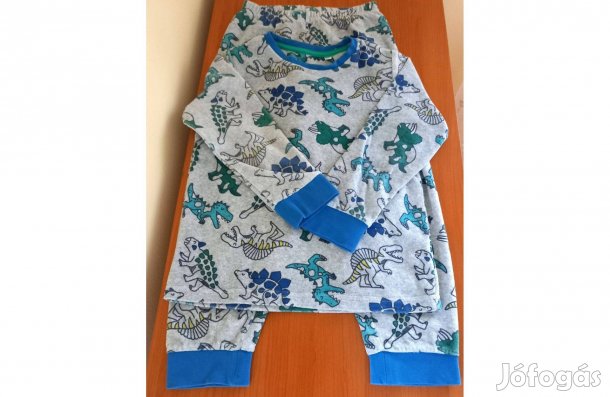H&M gyerek pizsama, plüss, dinós (122)