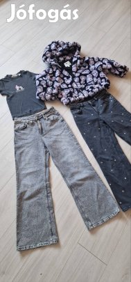 H&M kabá felső nadrág ruhacsomag 