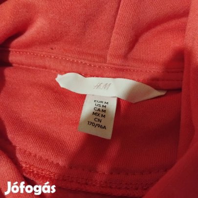 H&M kapucnis pamut felső M L 