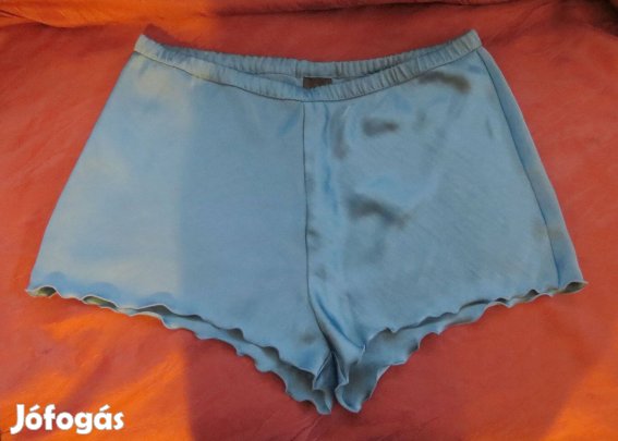 H&M kék selyem hálónadrág M-s db:82-106 cm