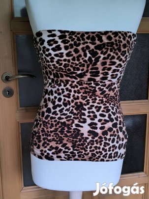 H&M leopárd mintás csőtop