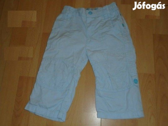 H&M nadrág 12-18 hó (méret 86) - térdnadrággá csatolható fel