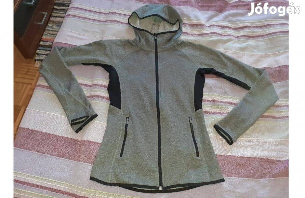 H&M női hosszú ujjú, kapucnis, futó/sport felső XS