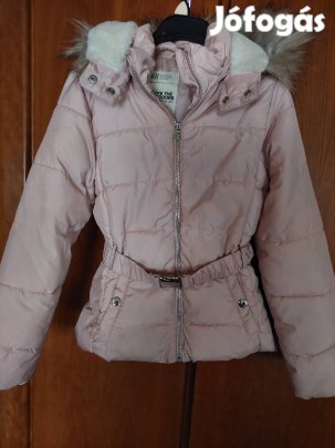 H&M rózsaszín kislány dzseki 146-os