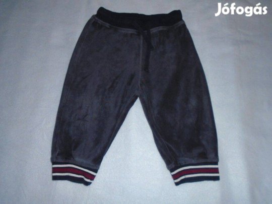 H&M sötét színű aktív kötős jogger nadrág 9-12 hó (méret 80)