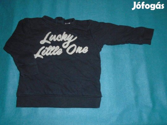 H&M szürke pulóver 6-9 hó (méret 74)