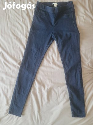 H&M testhezálló, farmer hatású jeggings (xs, 34)