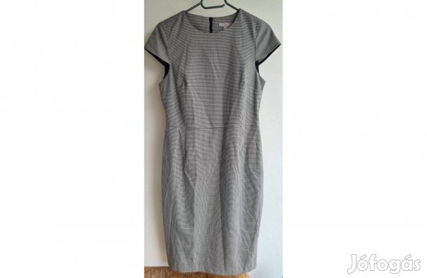 H&M tyúklábmintás elegáns irodai ruha M-es