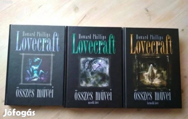H.P. Lovecraft összes művei 1-3 új