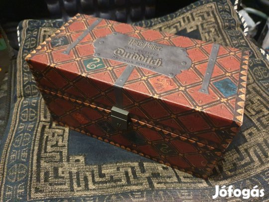 H.Potter Collectible Quidditch Set -zárható kviddicsláda -gyűjtői