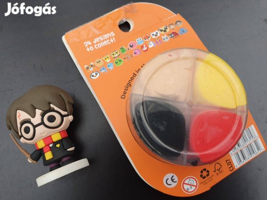 H.Potter Pokis gumi figura + gyurmakészlet -Clay Pals varázsló