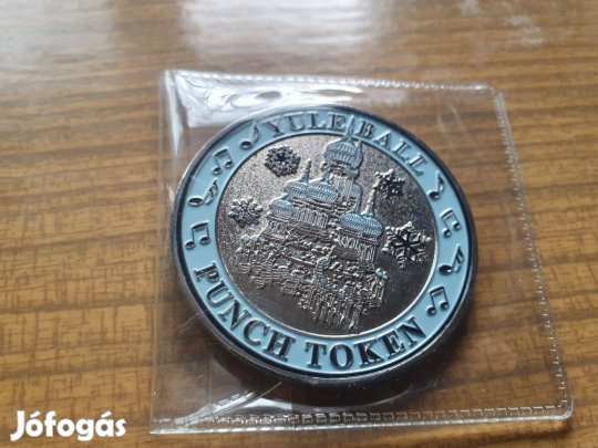H.Potter Yule Ball Punch Token érme +Gringotts sarlós hősérme