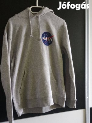 H & M Logg NASA szürke kapucnis felső M méret 5000ft óbuda +3650104827