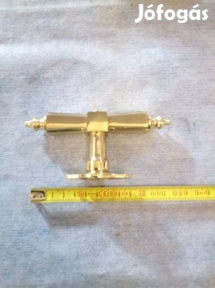 Häfele márkájú sárgaréz kilincs, új 