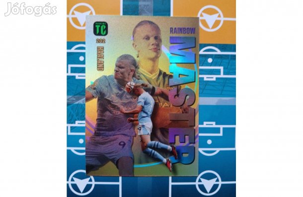 Haaland Rainbow Master Top Class 2024 focis kártya