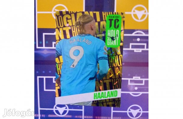 Haaland (Manchester City) Holo Giant Top Class 2025 foci kártya