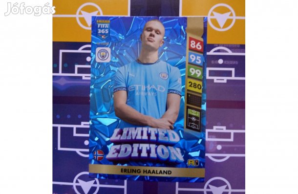Haaland (Manchester City) Panini Fifa 365 2025 Limited kártya