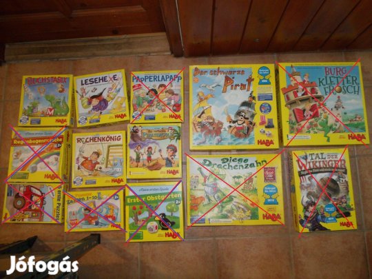 Haba társasjáték 2.000Ft és 6.000Ft közötti áron