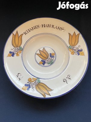 Habán dísztányér maholahy