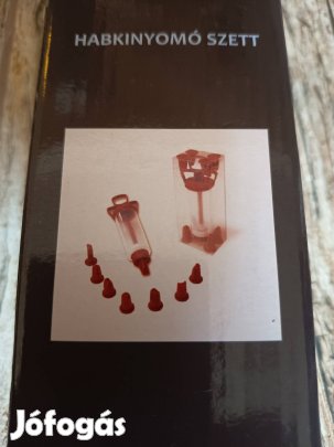 Habkinyomó készlet 7db-os