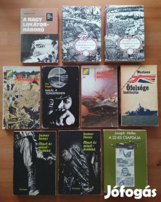Háború könyvcsomag (10 db könyv)