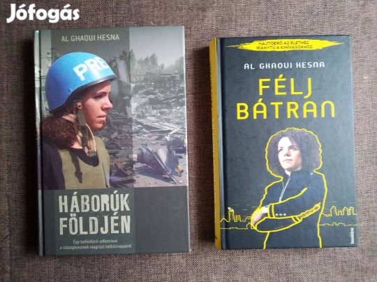 Háborúk földjén Félj bátran Al Ghaoui Hesna Alexandra Kiadó,