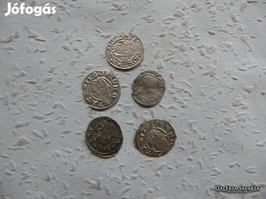Habsburg ezüst dénár 5 darab LOT ! 03