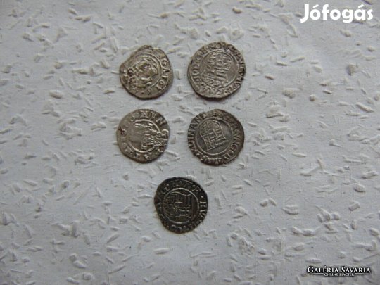 Habsburg ezüst dénár 5 darab LOT ! 04 Kép szerint