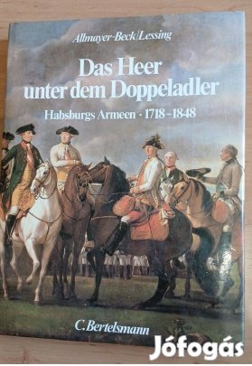 Habsburg hadsereg 17181848 gazdagon illusztrált, hadtörténeti könyv