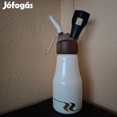 Habszifon ISI fehér színben