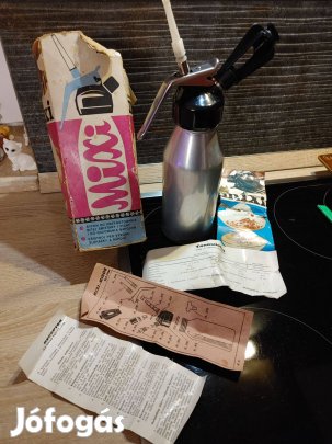 Habszifon eredeti dobozában és leírással -ritkaság Mixi