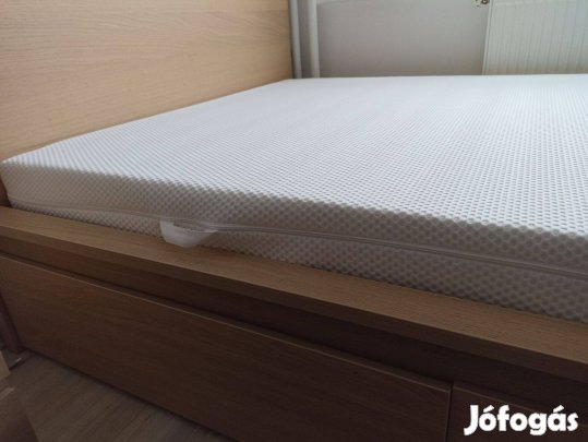 Habszivacs matrac, kemény/fehér, 140x200 cm - ÁBygda