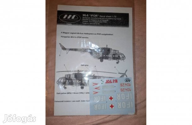 Had Mi-8 magyar matricaszett 1:72