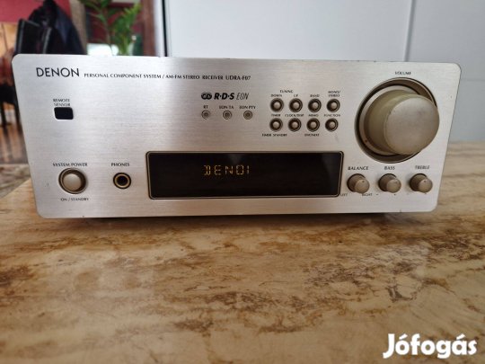 Hadd Szóljon! Denon Udra-F07 AM/FM Stereo Rádiós Erősítő /Számla