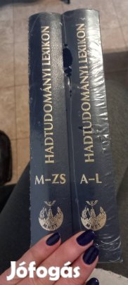 Hadtudományi Lexikon 2 kötetes bontatlan csomagolásban